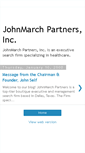 Mobile Screenshot of johnmarchpartners.blogspot.com