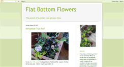 Desktop Screenshot of flatbottomflowers.blogspot.com