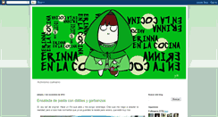 Desktop Screenshot of erinnaenlacocina.blogspot.com