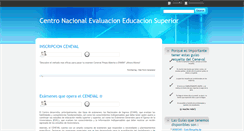 Desktop Screenshot of ceneval-examen.blogspot.com