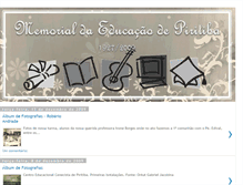 Tablet Screenshot of memorialeducacaopiritiba.blogspot.com