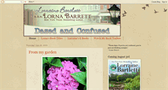 Desktop Screenshot of lornabarrett.blogspot.com