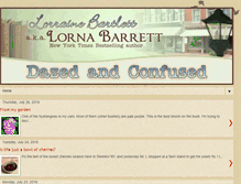 Tablet Screenshot of lornabarrett.blogspot.com