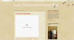 Desktop Screenshot of lakezurichgovernmentblog.blogspot.com