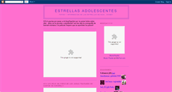Desktop Screenshot of estrellasadolecentes-may.blogspot.com