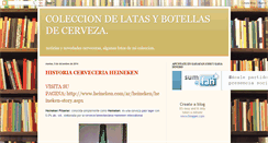 Desktop Screenshot of mislatasdezerveza.blogspot.com