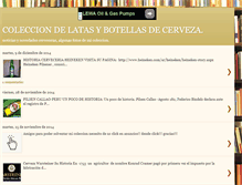 Tablet Screenshot of mislatasdezerveza.blogspot.com