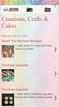 Mobile Screenshot of creationscraftscakes.blogspot.com