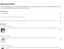 Tablet Screenshot of batrisyiastyle.blogspot.com