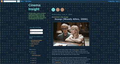 Desktop Screenshot of cinemainsight.blogspot.com