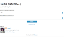 Tablet Screenshot of nadyadorable.blogspot.com
