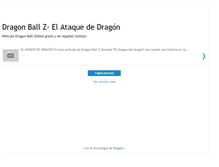 Tablet Screenshot of dbz-el-ataque-de-dragon1.blogspot.com