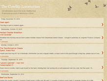 Tablet Screenshot of cowlitzlocavorian.blogspot.com