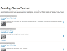 Tablet Screenshot of genealogy-tours-of-scotland.blogspot.com