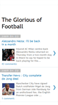 Mobile Screenshot of gloriousfooty.blogspot.com