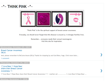 Tablet Screenshot of its-think-pink.blogspot.com