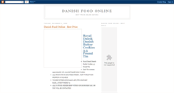 Desktop Screenshot of danish-food-online.blogspot.com