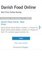 Mobile Screenshot of danish-food-online.blogspot.com