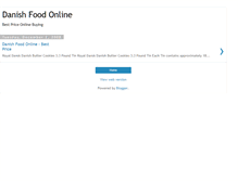 Tablet Screenshot of danish-food-online.blogspot.com