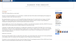 Desktop Screenshot of darrenfororegon.blogspot.com