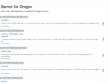 Tablet Screenshot of darrenfororegon.blogspot.com