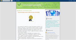 Desktop Screenshot of comcomcatolica.blogspot.com