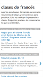 Mobile Screenshot of clasesdefrancesnativa.blogspot.com