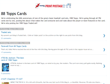 Tablet Screenshot of 88topps.blogspot.com