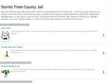 Tablet Screenshot of jailstories.blogspot.com