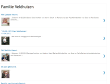 Tablet Screenshot of familieveldhuizen.blogspot.com