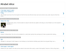 Tablet Screenshot of mirabelalice.blogspot.com
