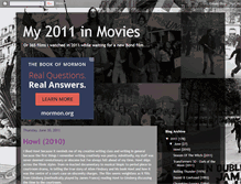 Tablet Screenshot of my2011inmovies.blogspot.com