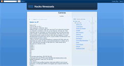 Desktop Screenshot of hackers-venezuela.blogspot.com