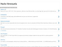 Tablet Screenshot of hackers-venezuela.blogspot.com
