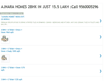 Tablet Screenshot of ajnarahomes.blogspot.com