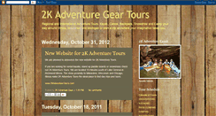 Desktop Screenshot of 2kadventuretours.blogspot.com