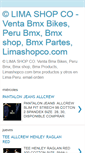 Mobile Screenshot of limashop.blogspot.com