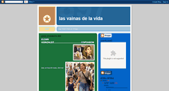 Desktop Screenshot of lasvainasdelavida.blogspot.com