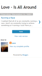 Mobile Screenshot of love-isallaround.blogspot.com