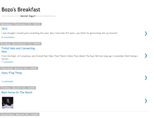 Tablet Screenshot of bozosbreakfast.blogspot.com