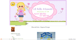 Desktop Screenshot of lilibelleartesanato.blogspot.com