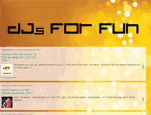 Tablet Screenshot of djsforfun.blogspot.com