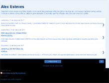 Tablet Screenshot of alexesteves.blogspot.com