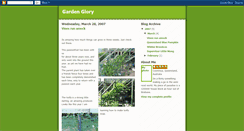 Desktop Screenshot of gardenglory.blogspot.com