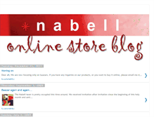 Tablet Screenshot of nabell-online.blogspot.com