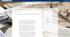 Desktop Screenshot of lianaballlcascw.blogspot.com