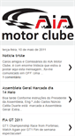 Mobile Screenshot of aiamotorclube.blogspot.com