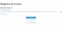 Tablet Screenshot of blogsticioinverno.blogspot.com