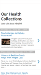 Mobile Screenshot of my-health-collections.blogspot.com