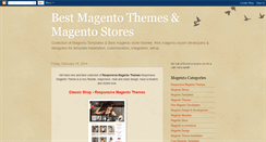Desktop Screenshot of magento-templates-stores.blogspot.com
